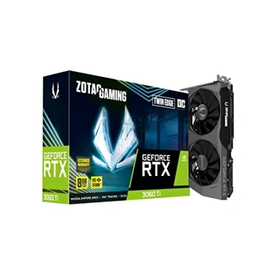 Image de Zotac GAMING GeForce RTX 3060 Ti Twin Edge OC LHR NVIDIA 8 Go GDDR6 Neuf