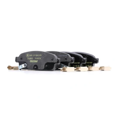 Image de TEXTAR 2509602 Jeu de plaquettes frein avec indicateur d&#039;usure accessoires OPEL: Astra J 5 portes, Mokka / X, GTC