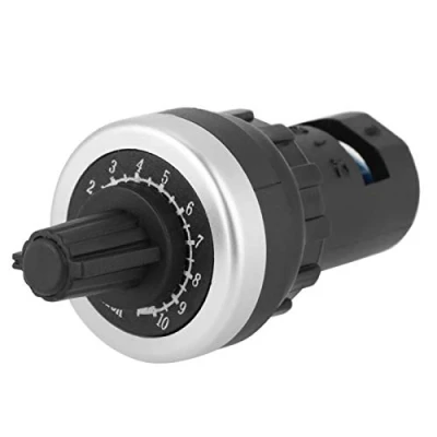 Image de Potentiomètre, Fydun bâti de panneau potentiomètre chandelle cône rotatoire 10k VSD VFD pour l&#039;inverseur d&#039;entraînement variable vitesse