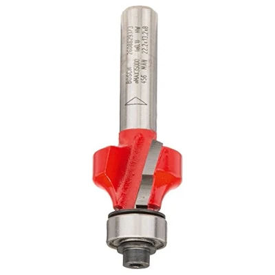 Image de Bosch 1x Fraise à arrondir Expert for Wood (Rayon 4.75 mm, Longeur de travail 12.7 Professional accessoire défonceuses portatives, affleureuses)