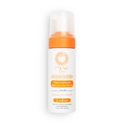 Image de MUSC Intime La Marque Officielle Mousse Crazy Passion Pulpeuse Nettoie En Douceur Testé Sous Contrôle Gynécologique 94% D&#039;Ingrédients Naturels 150ml