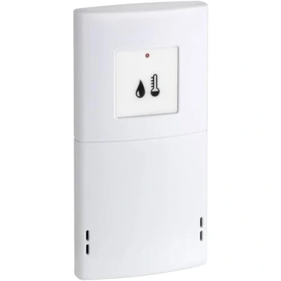 Image de TFA Dostmann Emetteur thermo hygro, 30.3196, émetteur de remplacement pour stations 35.1122 35.1128, transmission sans fil température extérieure, blanc