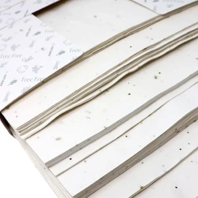 Image de Artway Tree Free Paquet de Papier graines fleurs sauvages 100 feuilles A4 180gsm chiffon coton à base pour l&#039;art et l&#039;artisanat
