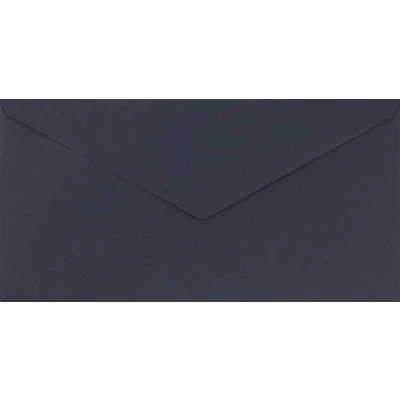 Image de Netuno 100 enveloppes longues bleu foncé DL 110x220mm 115g Sirio Color Dark Blu colorées décoratives élégantes pour lettres invitations mariage Noël cartes de voeux documents