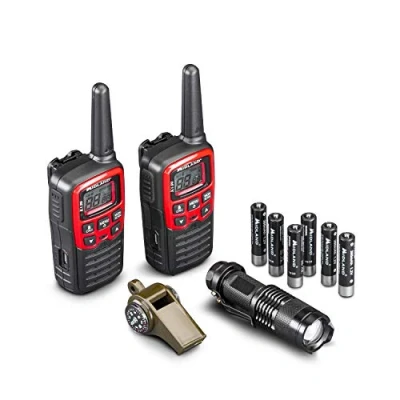 Image de MIDLAND Kit d&#039;urgence : 2 talkies XT30 1 Lampe sifflet Boussole EK30
