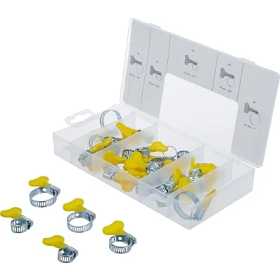 Image de BGS 80859 Assortiment de colliers avec écrou papillon 26 pièces