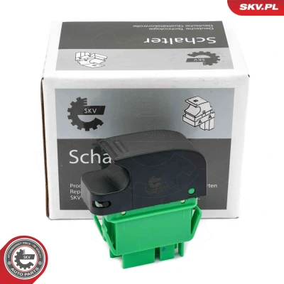 Image de ESEN SKV Interrupteur, lève vitre avant gauche, droite 37SKV508 CITROËN: C1 I, PEUGEOT: 107 3/5 portes