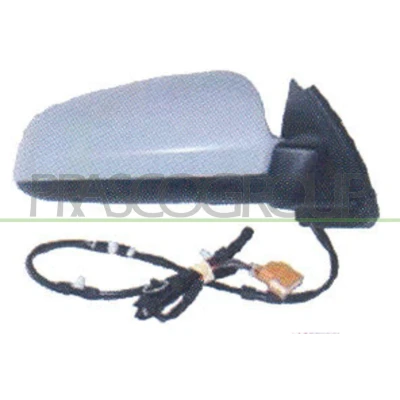 Image de Rétroviseur extérieur Prasco AD0227323 droit avec couche d&#039;apprêt électrique chauffant, ajustable de l&#039;intérieur AUDI: A4 B6 Berline, Avant