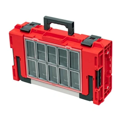 Image de Qbrick System ONE 200 2.0 Expert RED ULTRA HD Custom Mallette à outils modulaire organisateur 585 x 385 190 mm 15,4 l