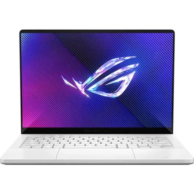 Image de ASUS ROG Zephyrus G14 GA403UV QS076W AMD Ryzen™ 7 8845HS Ordinateur portable 35,6 cm (14 ) 3K 32 Go LPDDR5x SDRAM 1 To SSD NVIDIA GeForce RTX 4060 Wi Fi 6E (802.11ax) Windows 11 Home Blanc Neuf