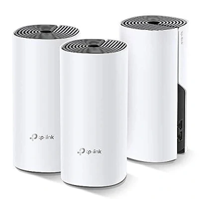 Image de TP Link Deco M4 Lot de 3 routeurs pour Tablette 867 Mbit/S Noir/Blanc