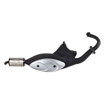 Image de Motodak Pot Scooter Or sito Plus Compatible avec typhoon 10/runner/stalker/nrg/zip SP (avec Pipe et silenc
