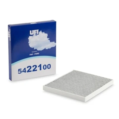 Image de UFI Filters, Charcoal Cabin Filter 54.221.00, Filtre à Cabine de Remplacement, Adapté aux Voitures, Applicable sur Divers Modèles Abarth, Fiat et Ford