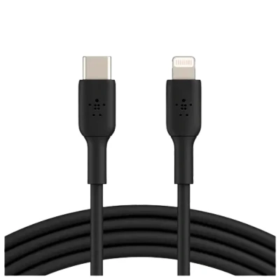 Image de Belkin Boost Charge Lightning USB C Câble 1 Metro Noir