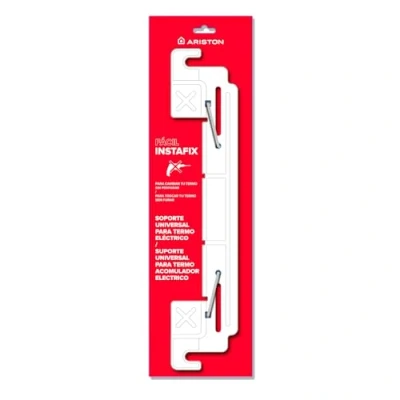 Image de Ariston Instafix Support universel pour chauffe eau électrique, accessoire de montage et outils bricolage installation fabriqué en Espagne, 48 x