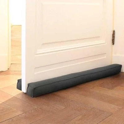 Image de Rori Boudin de porte double 80 cm Pour protection Gris contre la traction et le bruit Butoir carré Différentes tailles