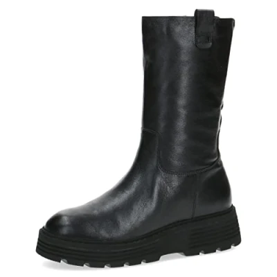 Image de CAPRICE Femme 9 26402 29 Botte mi Mollet, Black Soft, 39 EU