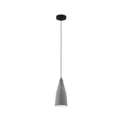 Image de Lindby Suspension en béton Sanne à intensité variable (Moderne) Gris e. a. pour Salon &amp; Salle manger (1 lampe,à E27), Luminaire, Lampe Plafond, Luminaire Plafonnier, Suspendue