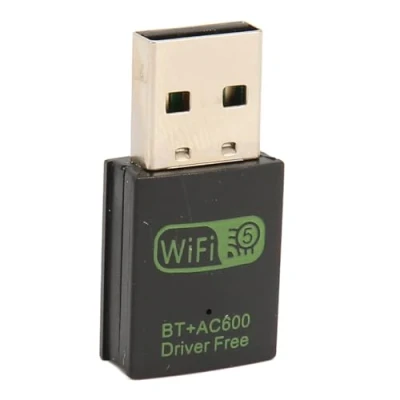 Image de Adaptateur WiFi USB, 150 Mbps 433 Dongle Double Bande 5G Bluetooth 5.0 de Carte réseau sans Fil 2,4 G/5G pour Windows XP 7 8 8.1 10