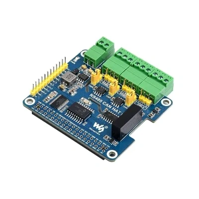 Image de Waveshare Isolated RS485 Can Hat B Type for Raspberry Pi 2 Ch and 1 Multi Protections