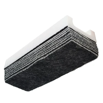 Image de RAYLU PAPER Gomme pour tableau blanc multicouche avec 10 couches de feutre, nettoyant marqueurs effaçables à sec léger et compact