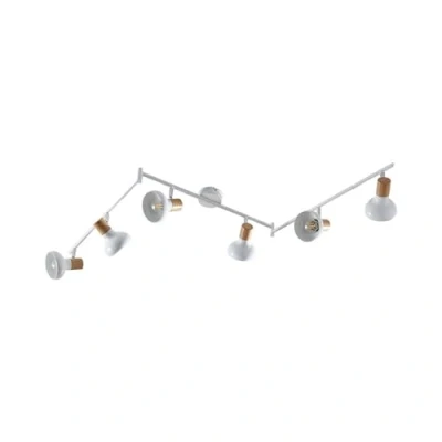 Image de Lindby Spot Fridolin à intensité variable (Moderne) en Blanc Métal e. a. pour Cuisine (à 6 lampes, E14), Lampe encastrable, plafonnier, applique