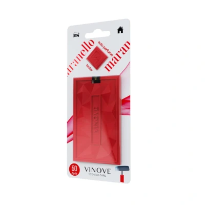 Image de VINOVE Scented card Désodorisant de voiture luxe un pendentif pour parfum longue durée dans la ou maison, et d&#039;ambiance Maranello 1 pièce
