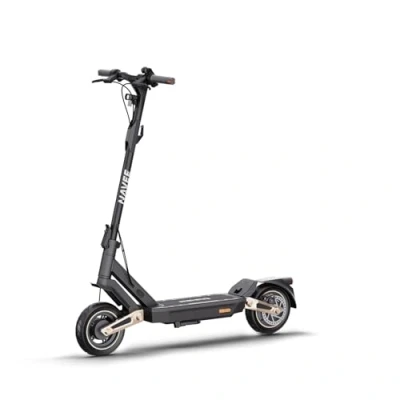 Image de Trottinette Électrique NAVEE ST3 60km Autonomie, 25km/h Vitesse Max, 120kg Capacité, Système Antidérapant TCS, Verrouillage Bluetooth, Pneus 10&quot; sans Chambre (IPX5) Pliable Noir