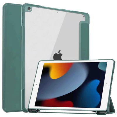 Image de imoshion Coque tablette rigide Trifold pour iPad 9 (2021) 10.2 pouces / 8 (2020) 7 (2019) Vert Neuf
