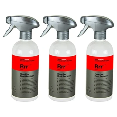 Image de Koch Chemie RRR Reactive Rust Remover Lot de 3 nettoyants rouille sans acide 500 ml