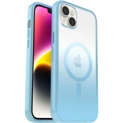 Image de OtterBox Serie Clear Case avec MagSafe, coque pour iPhone 14 Plus, antichoc, anti chute, très fine, supporte 2 x plus de chutes que la norme militaire, Regalia