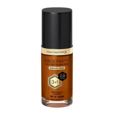Image de Max Factor Facefinity All Day Flawless 3 In 1 Foundation N102 chocolate 30 Ml Mujer
