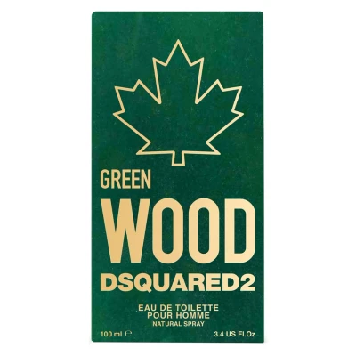 Image de Dsquared2 Fragrances Green WOOD Eau de Toilette Toilette, Homme, Taille: 50 ml,