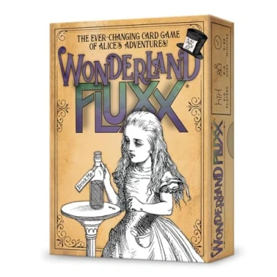 Image de Looney Labs Wonderland Fluxx The Ever Changing Card Game of Alice in Adventures English