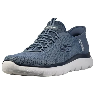 Image de Skechers Sport Summits Baskets basses, Homme, Taille: 49.5, Slate Tissu / matière synthétique