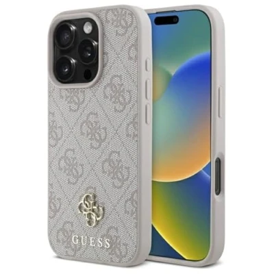 Image de Étui Guess pour iPhone 16 Pro Max 6.9 rose étui rigide 4G Small Classic MagSafe Neuf