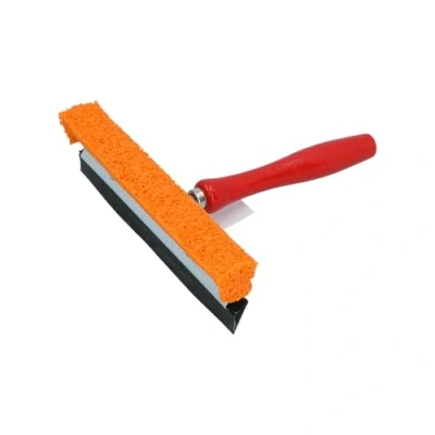 Image de CARPOINT 1729925 Brosse pour nettoyage des vitres avec éponge, lame en caoutchouc