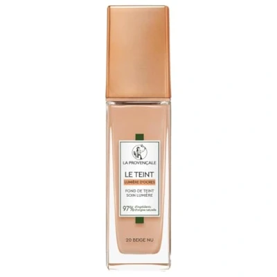 Image de La Provencale LE Fond de Teint SOIN LUMIÈRE Naturel 10 Ivoire teint, Femme, Taille: 30 ml, 20 beige nu