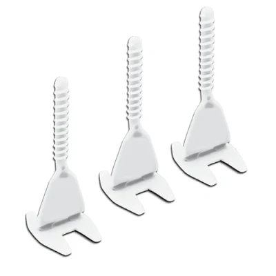 Image de Croisillons carrelage autonivelant 1 mm 100 clips 1mm I Shaffer pro système nivellement à visser Kit niveleur aide la pose de carreaux pour Sols/murs