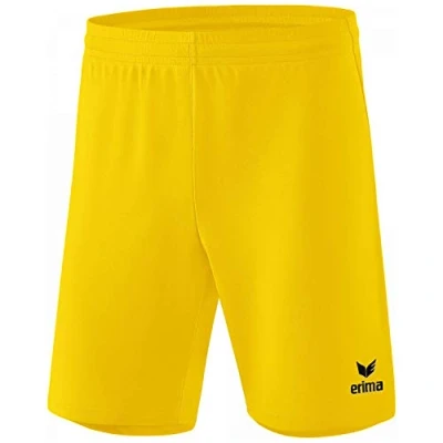 Image de Erima Homme Short Rio 2.0 Non Slippé, Jaune, FR XL Taille Fabricant 8 EU