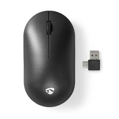 Image de NEDIS Souris sans Fil 1200 DPI Nombre de Boutons: 3 Ambidextre, Noir