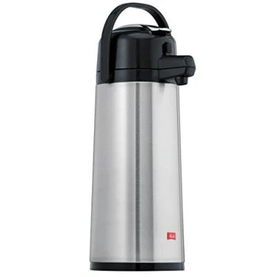 Image de Melitta professional Pichet isotherme 2,2l (système de pompe) avec piston en acier inoxydable 20895
