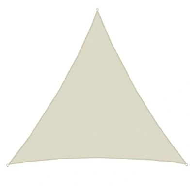 Image de AMANKA UPF50+ Voile d&#039;ombrage UV 7x7x7 Polyester Triangle Protection Solaire Toile Hydrofuge