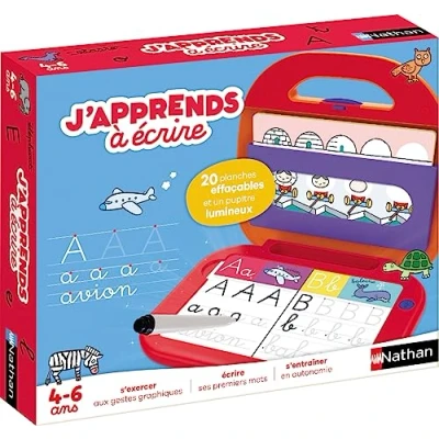 Image de Nathan J’apprends à Ecrire Jeu éducatif autocorrectif pour apprendre écrire ses prremiers mots Dès 4 ans