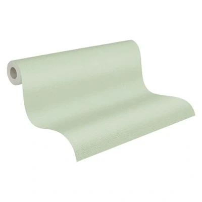 Image de A.S. Création papier peint intissé Greenery uni 10,05 m x 0,53 vert 367136 36713 6