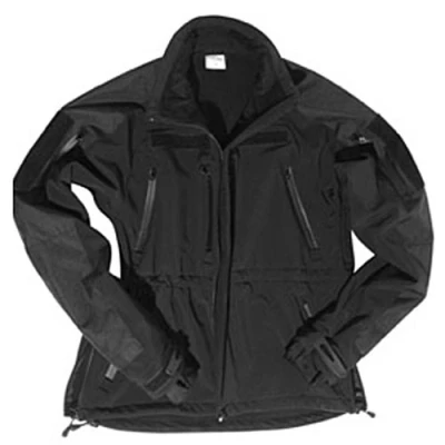 Image de Mil Tec Mixte Softshell tec® Prof.noire Veste, Noir, L EU
