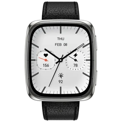 Image de Amazfit Active 2 Montre Connectée Homme Femme, NFC, GPS, Cartes Hors Ligne, Écran AMOLED 1,75&quot;, Autonomie 10 Jours, 160+ Modes Sport, Étanche, Suivi Cardio &amp; Sommeil, Smartwatch for Android iPhone