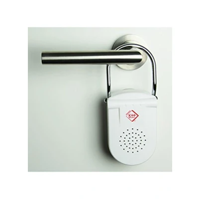 Image de Kh Security 100183 Système D&#039;Alarme de Porte Électronique Blanc