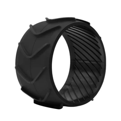 Image de JAMSSOW Protection de roue XL pour Worx Landroid tondeuse,Compatible M500, M700, S300, M1000, M500 Plus, M700 L800, L1000,Profil avant Surélévation,Amélioration la traction