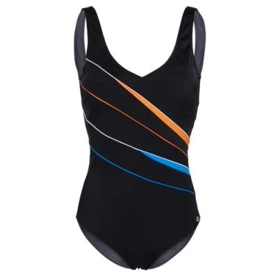 Image de Fashy Damen Badeanzug Maillot de Bain Une pièce Piscine Femme, Bleu, 48D